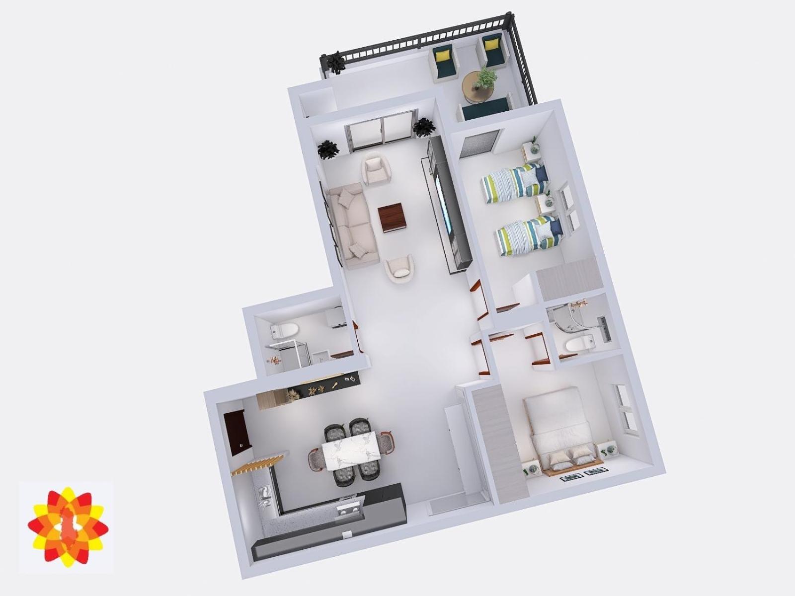Design Sea View Apartment Sarande Luaran gambar
