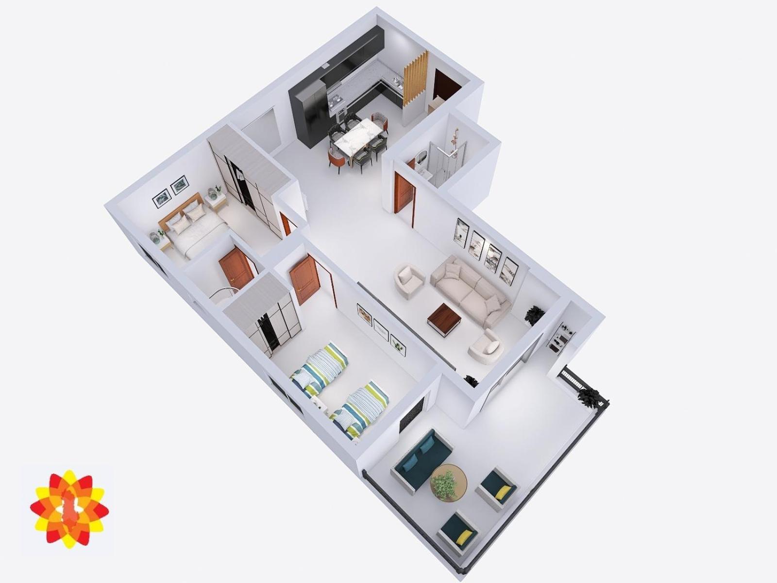 Design Sea View Apartment Sarande Luaran gambar